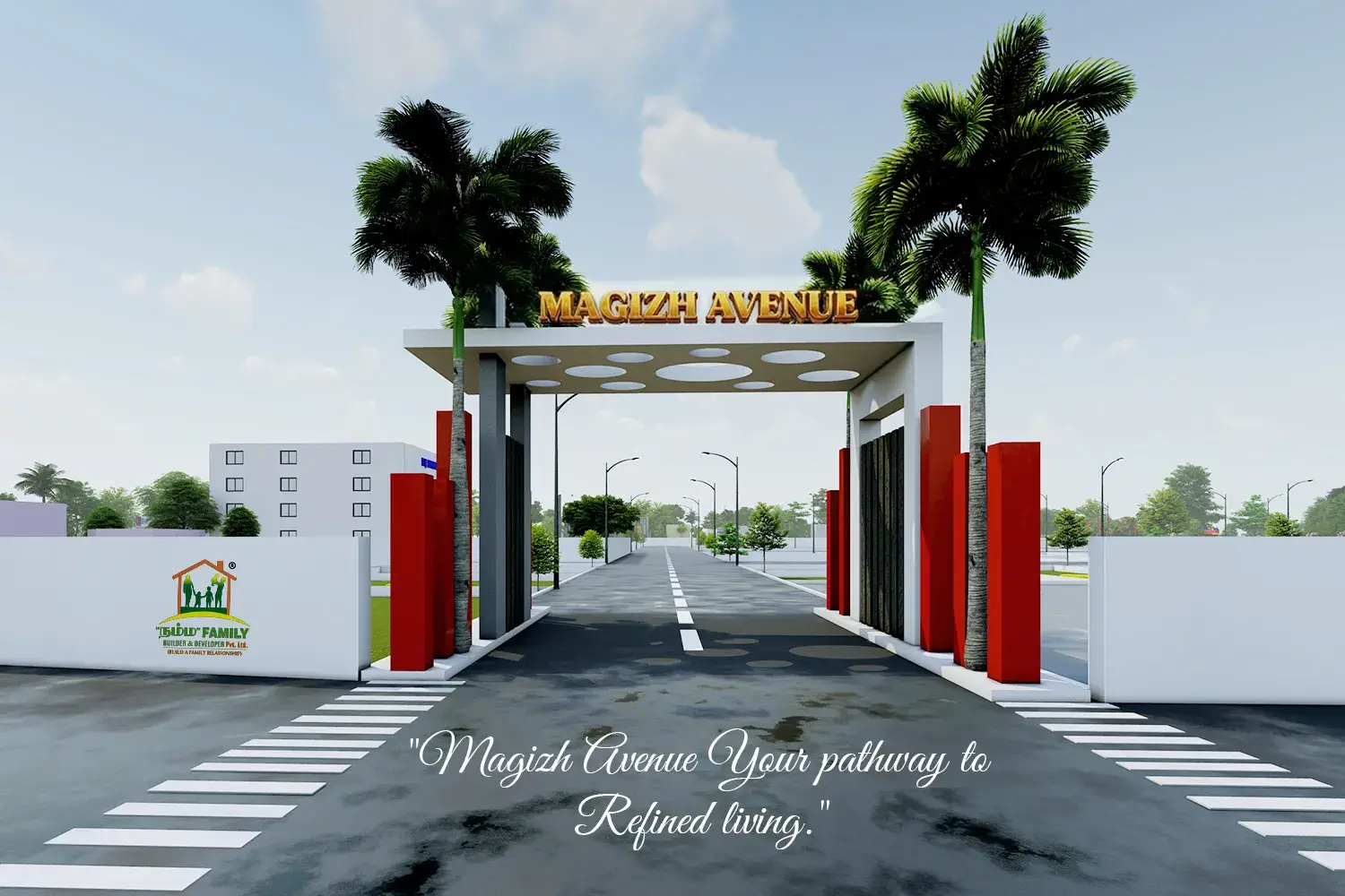 Magizh Avenue Layout Entrance Image
